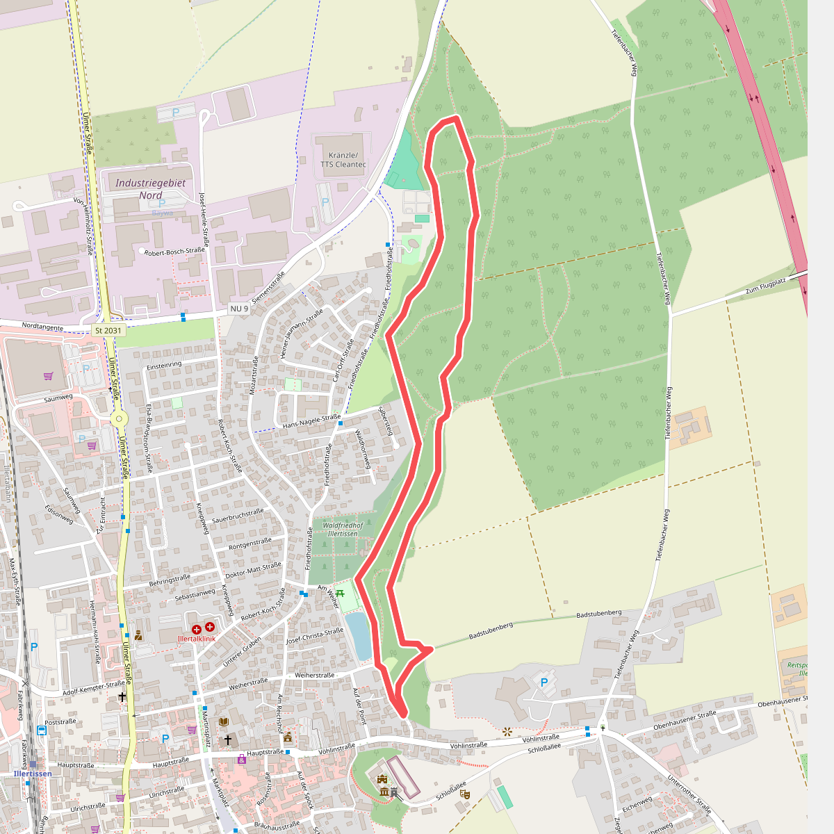 Wanderweg 1 Stadt Illertissen