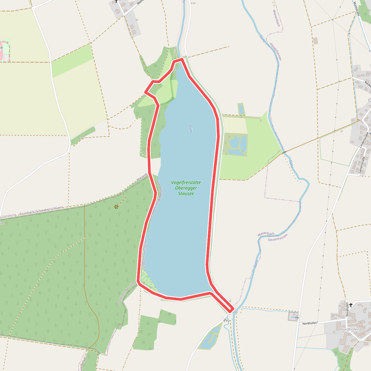 Tour 10 - Vogelparadies Oberegger Stausee