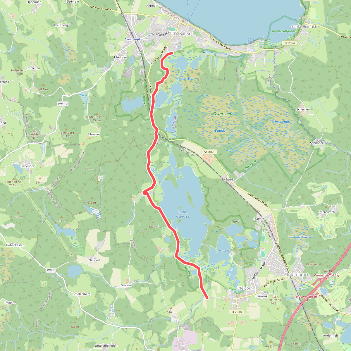 Jakobsweg im Pfaffenwinkel