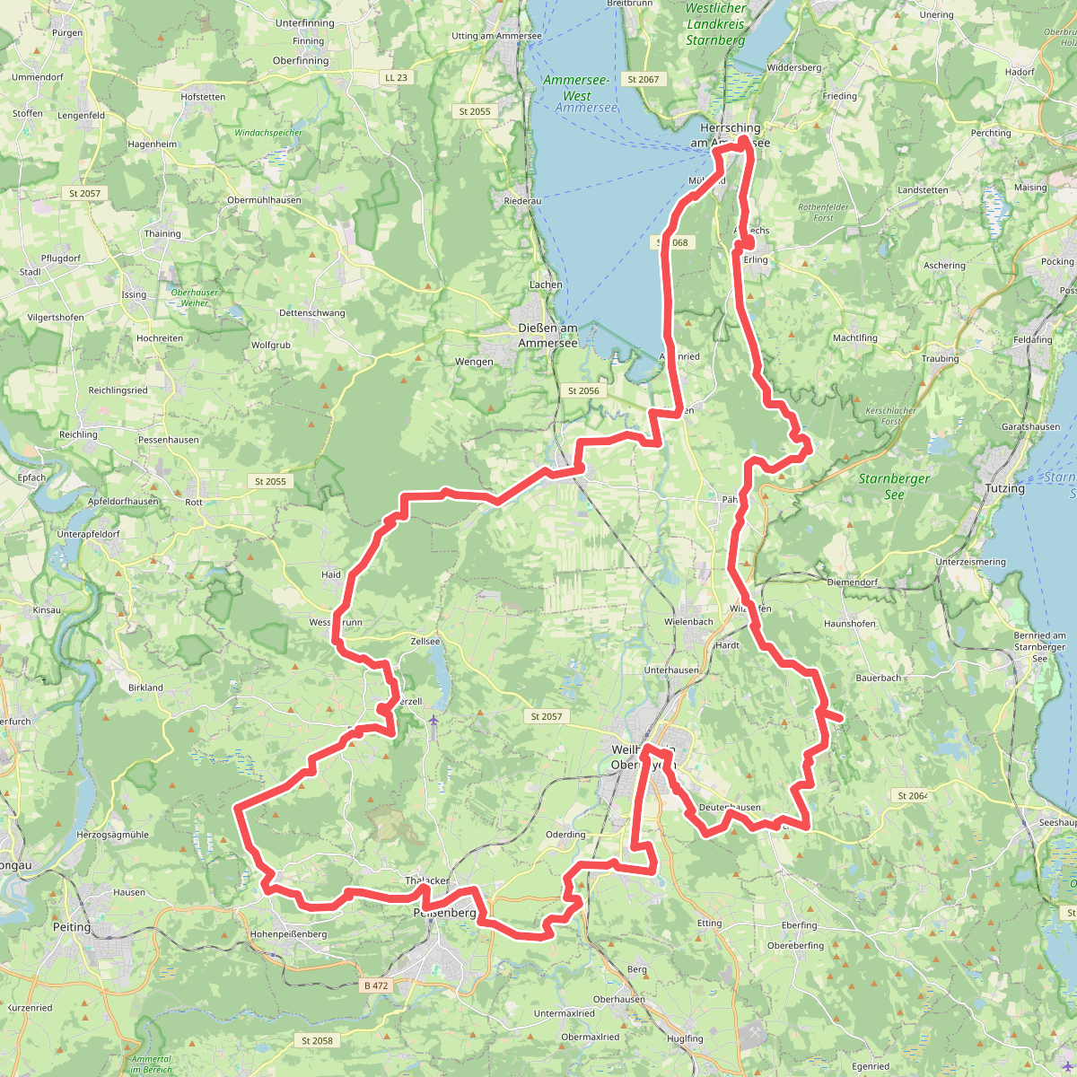 Heilige Landschaft Pfaffenwinkel - Nordschleife
