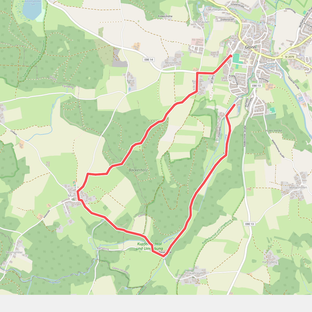 Wanderweg 1, Glonn