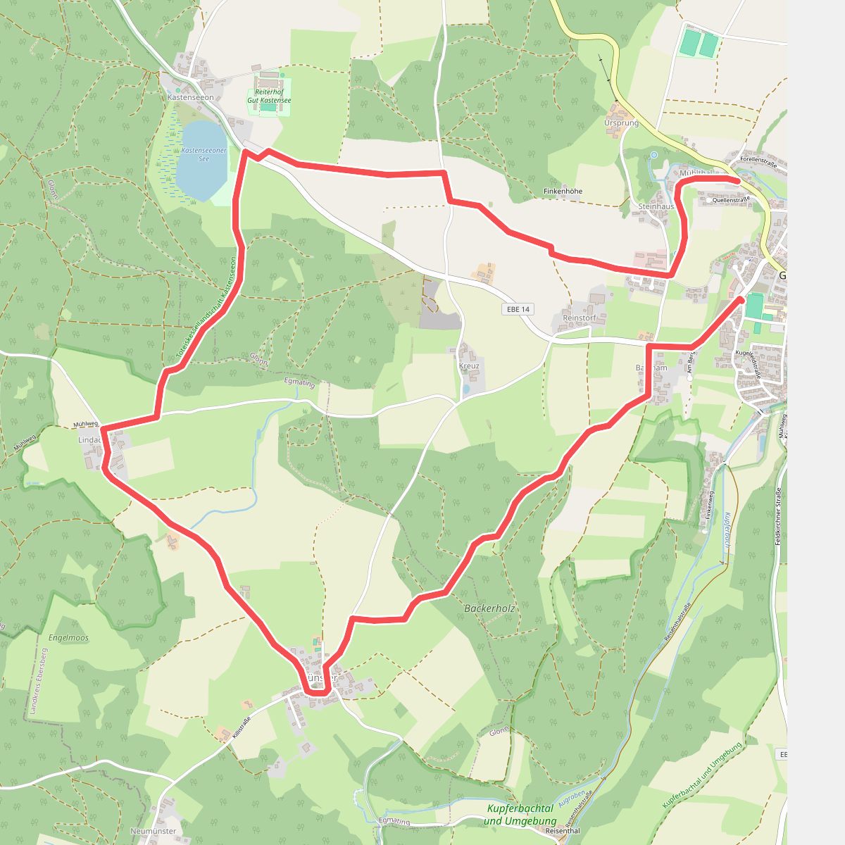 Wanderweg 2, Glonn