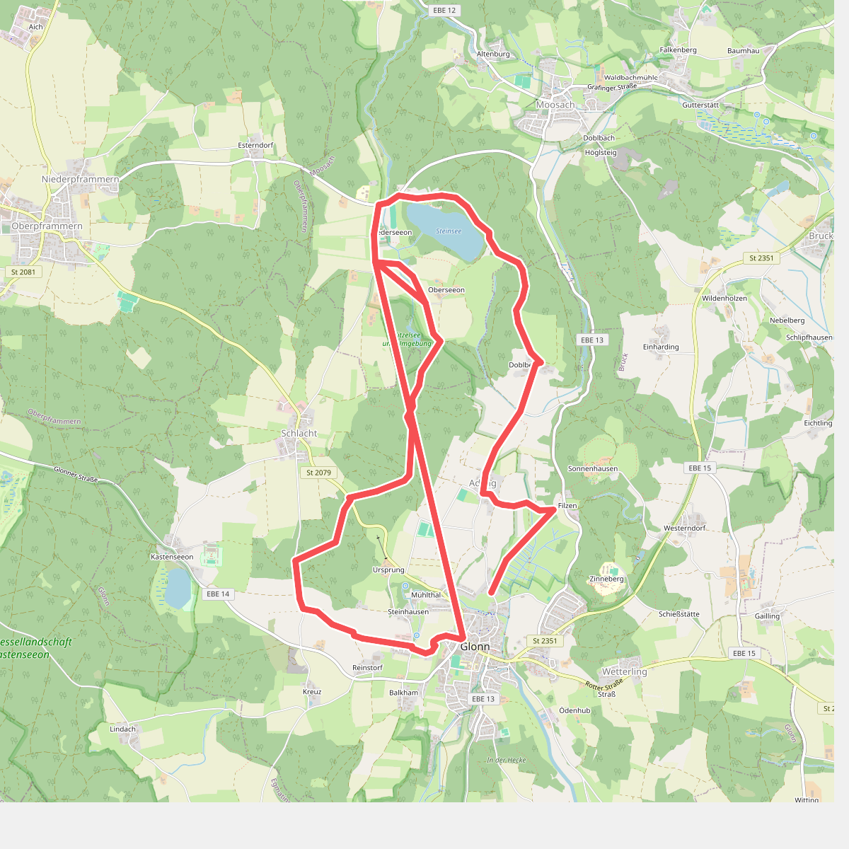 Wanderweg 3, Glonn