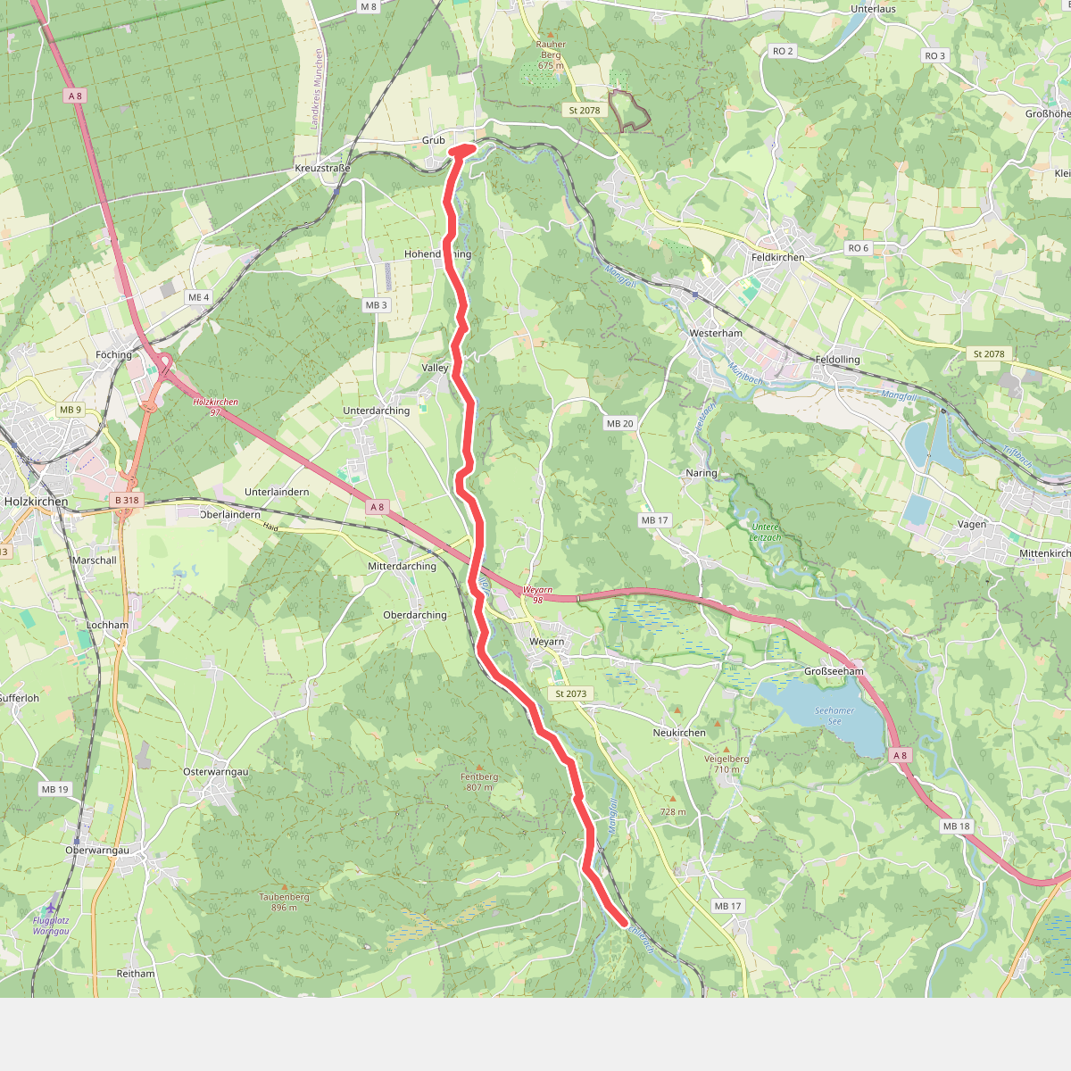 Wanderweg 540