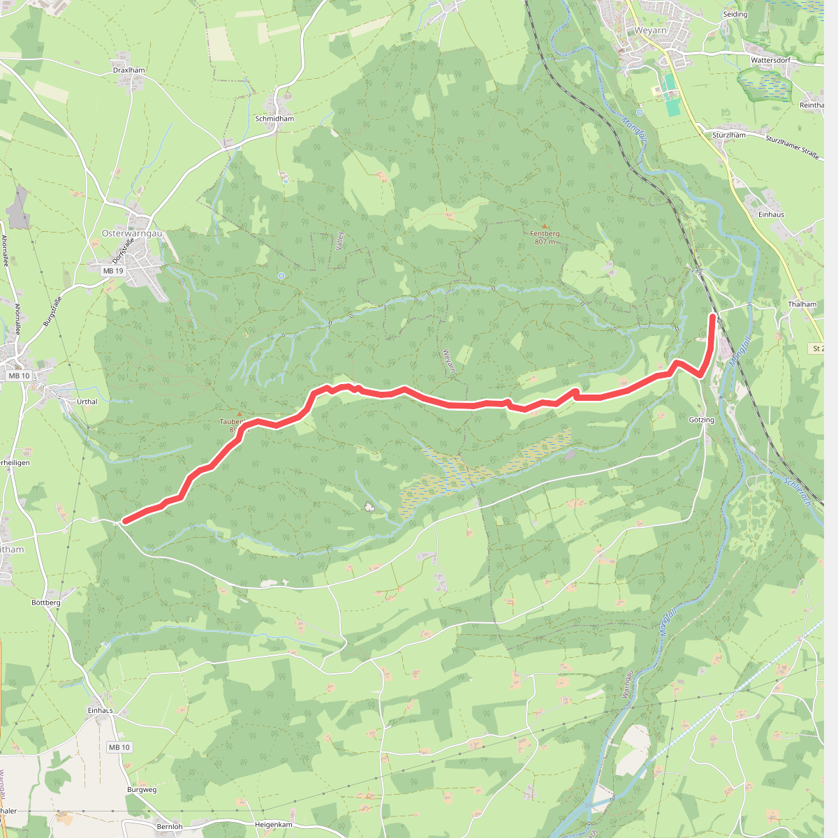 Wanderweg 541