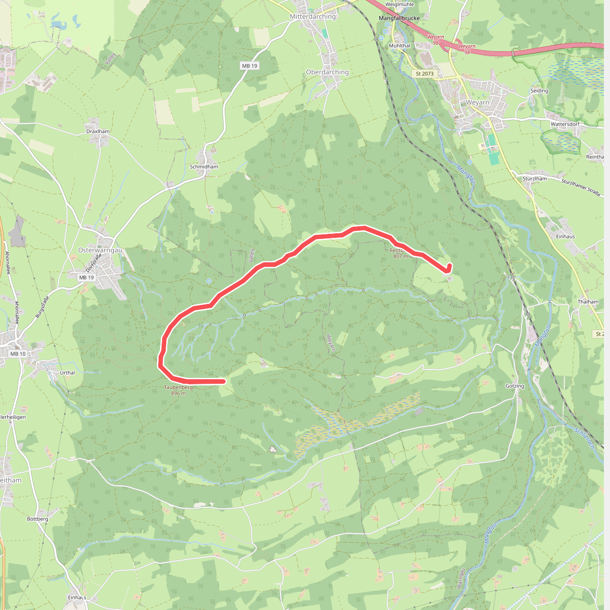 Wanderweg 545