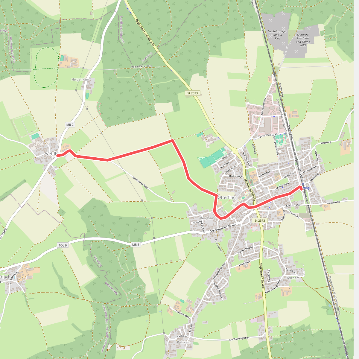 Wanderweg 554