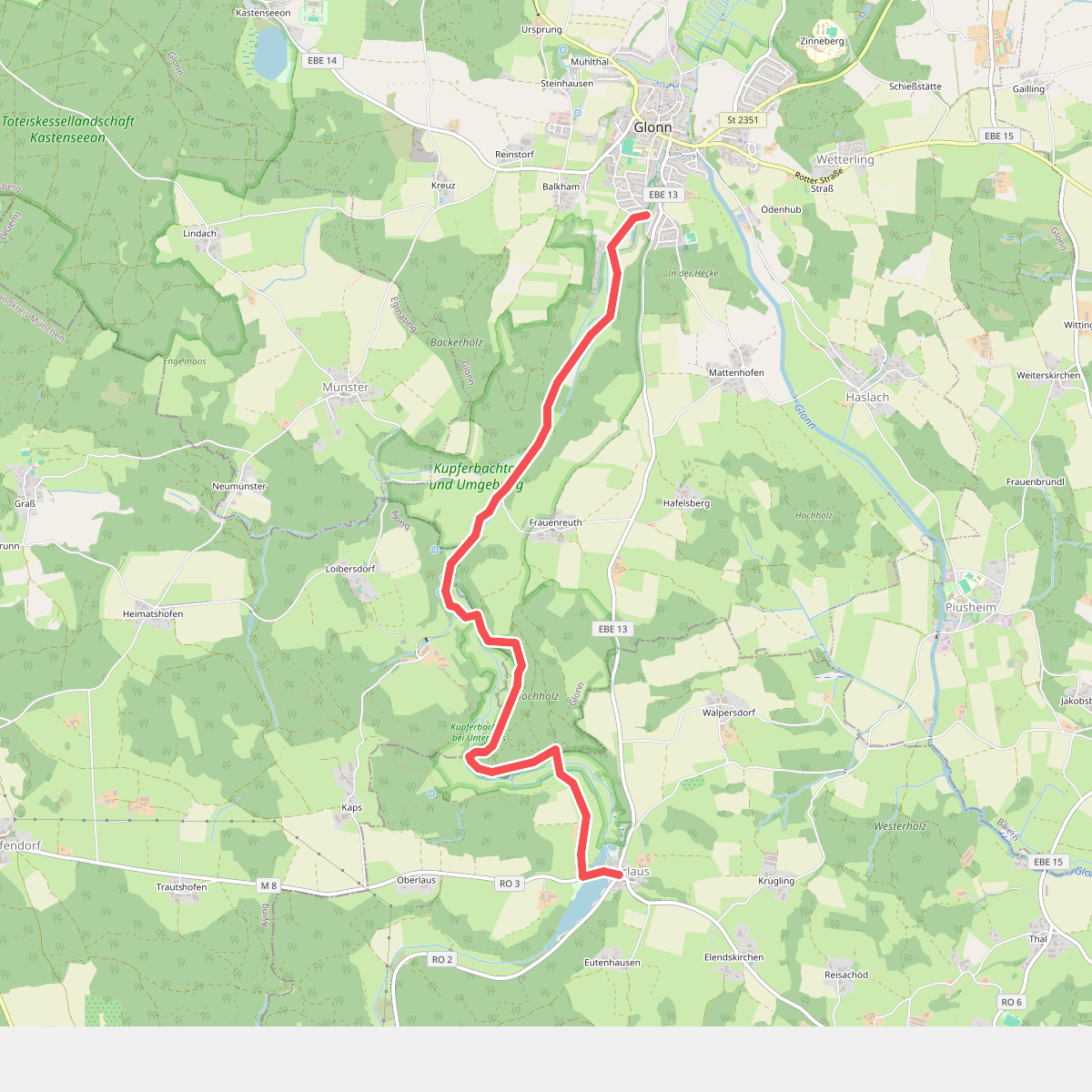 Wanderweg 7, Glonn