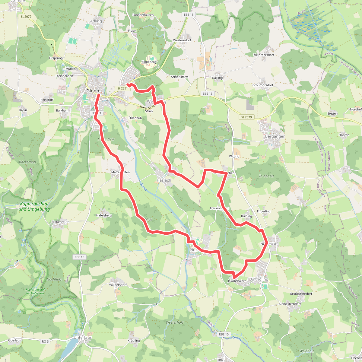 Wanderweg 8, Glonn