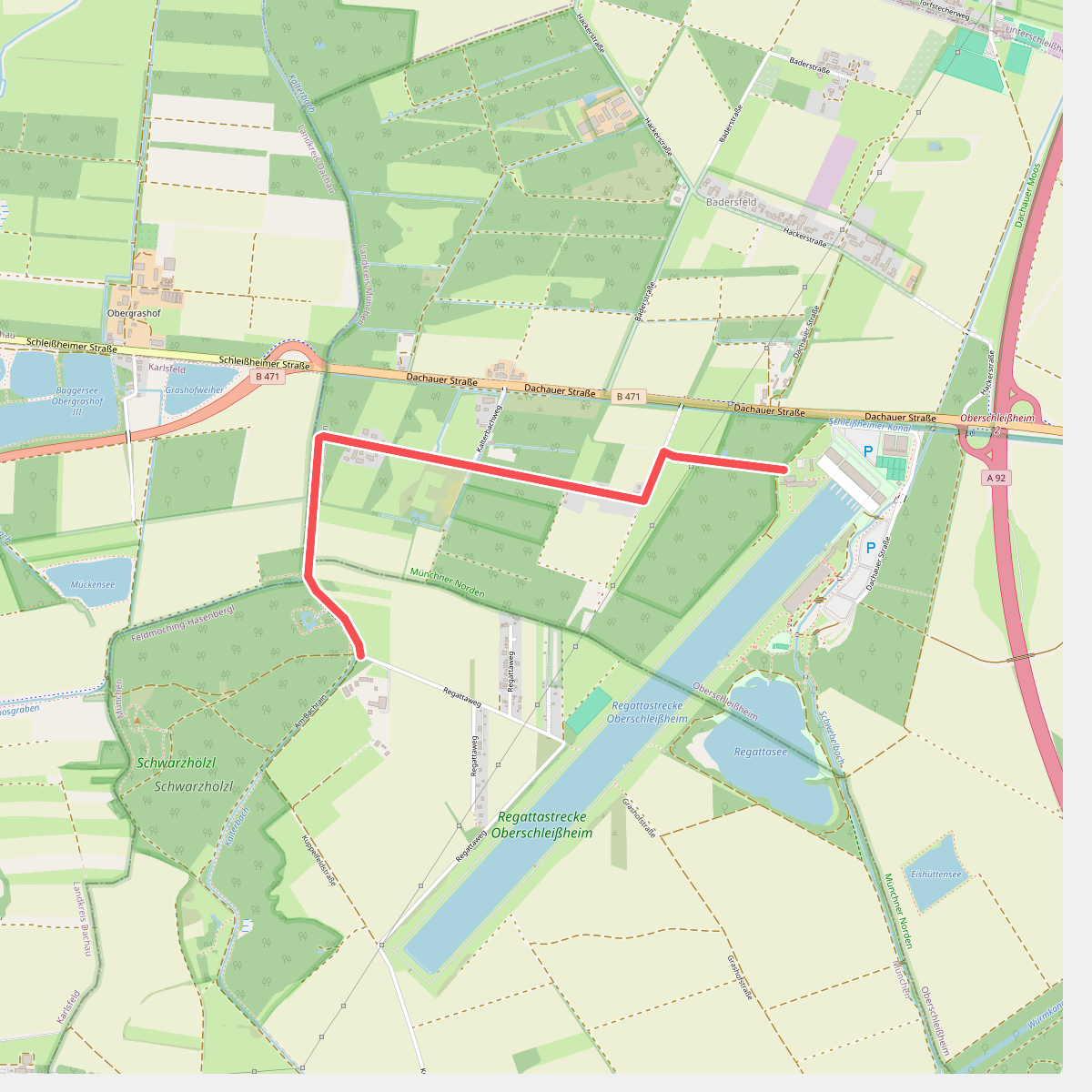 Münchner Jakobskirchenweg - Alternative