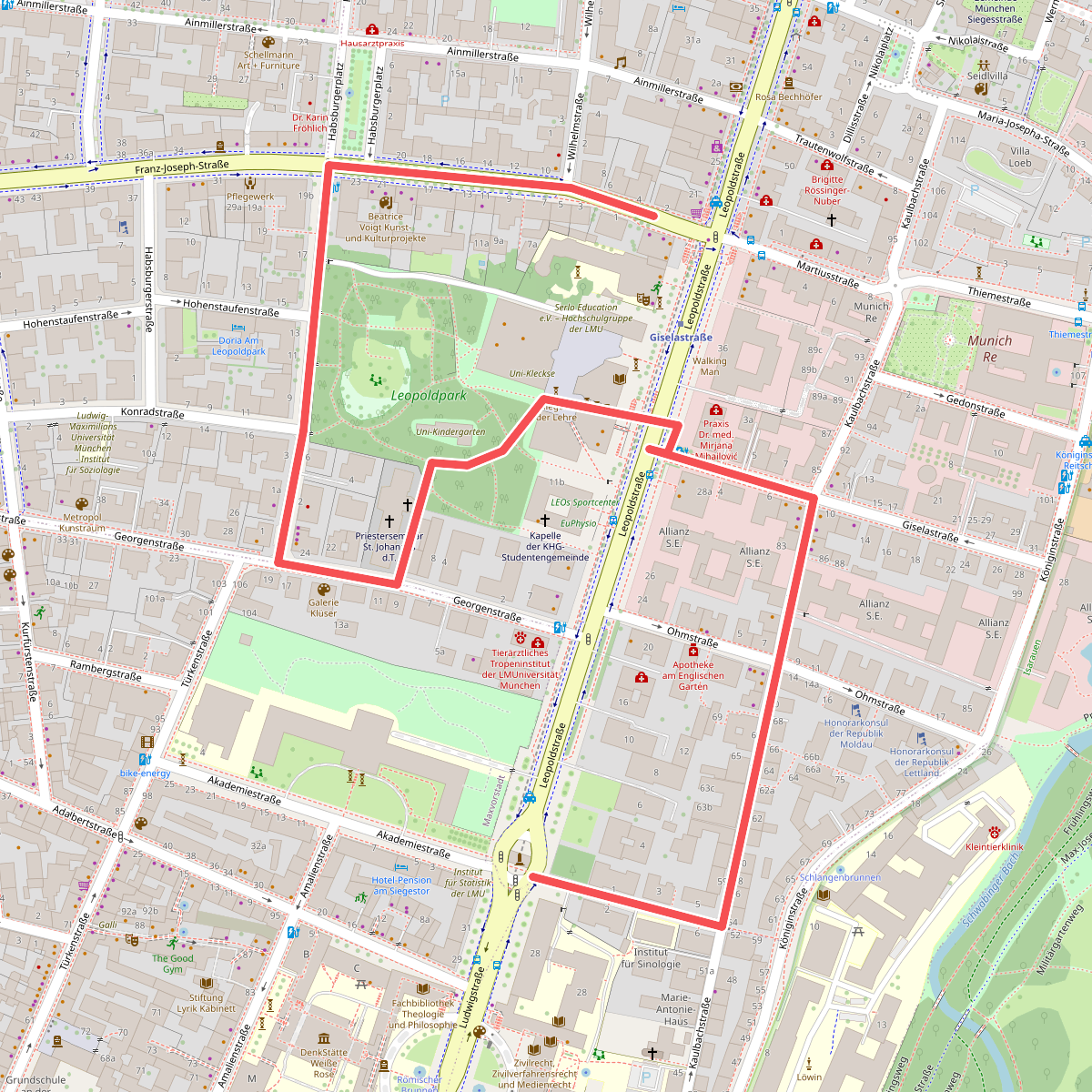 KulturGeschichtsPfad 12 Schwabing-Freimann - Erster Spaziergang