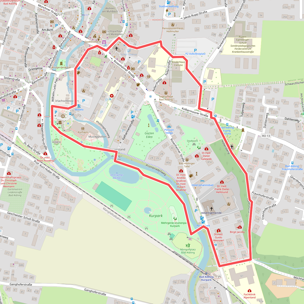 Wanderweg 1 - Bad Aibling