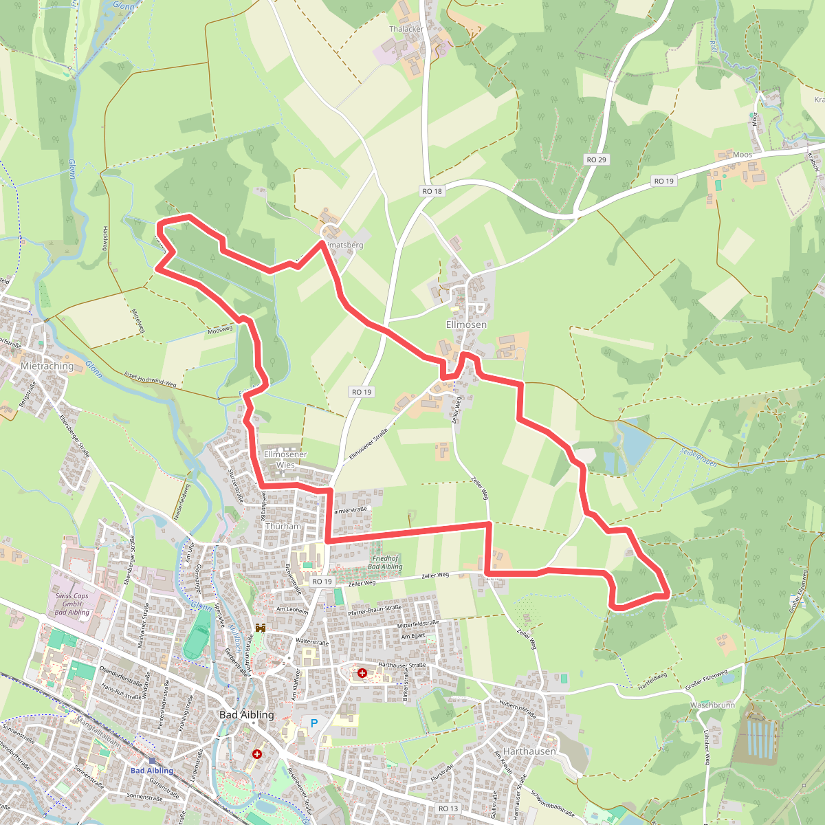 Wanderweg 4 - Bad Aibling