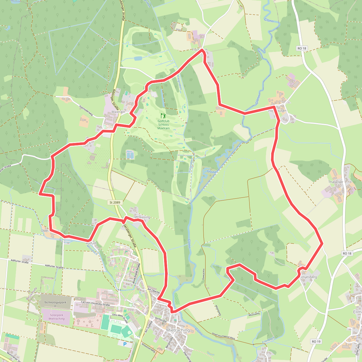 Wanderweg 5 - Bad Aibling