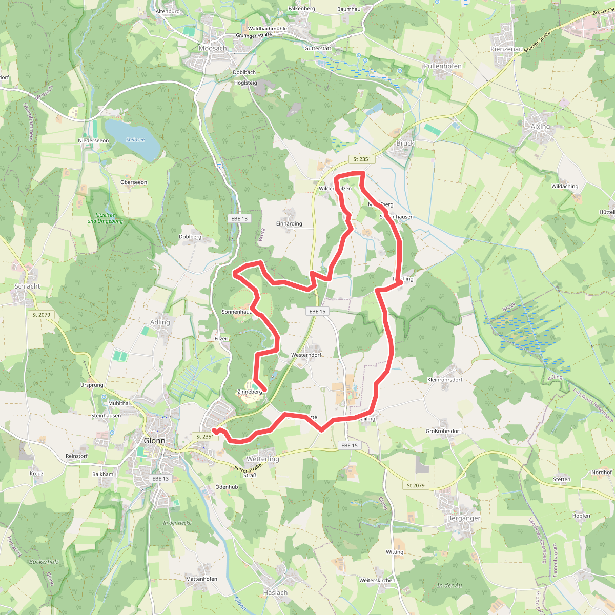 Wanderweg 5, Glonn