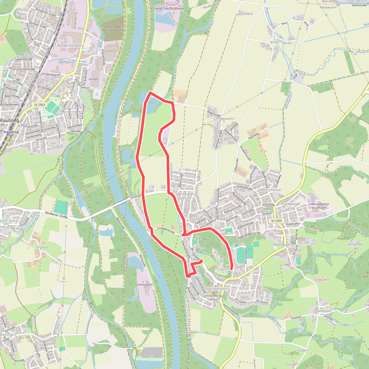 Wanderweg 23 - Neubeuern