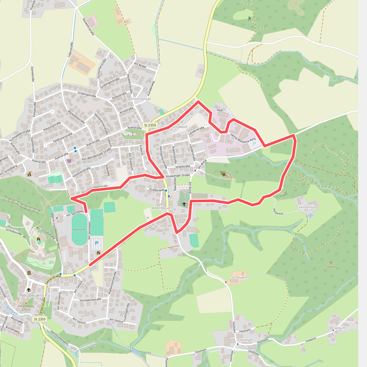 Wanderweg 24 - Neubeuern