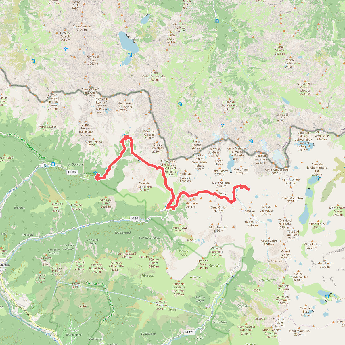 Le Boréon - Vallon de l... · GR5 etappe 104