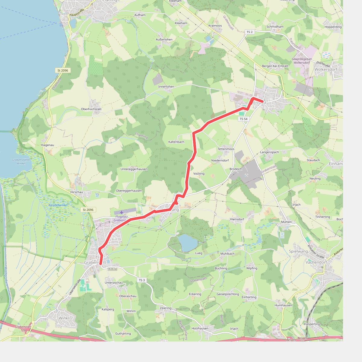 Wanderweg 1 - Erlstätt