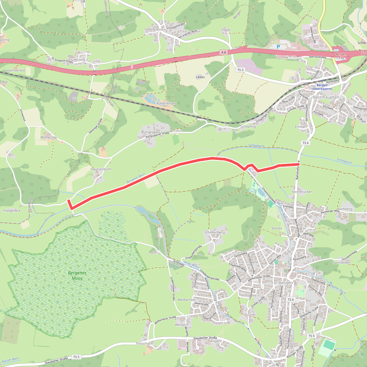Wanderweg 21 - Bergen