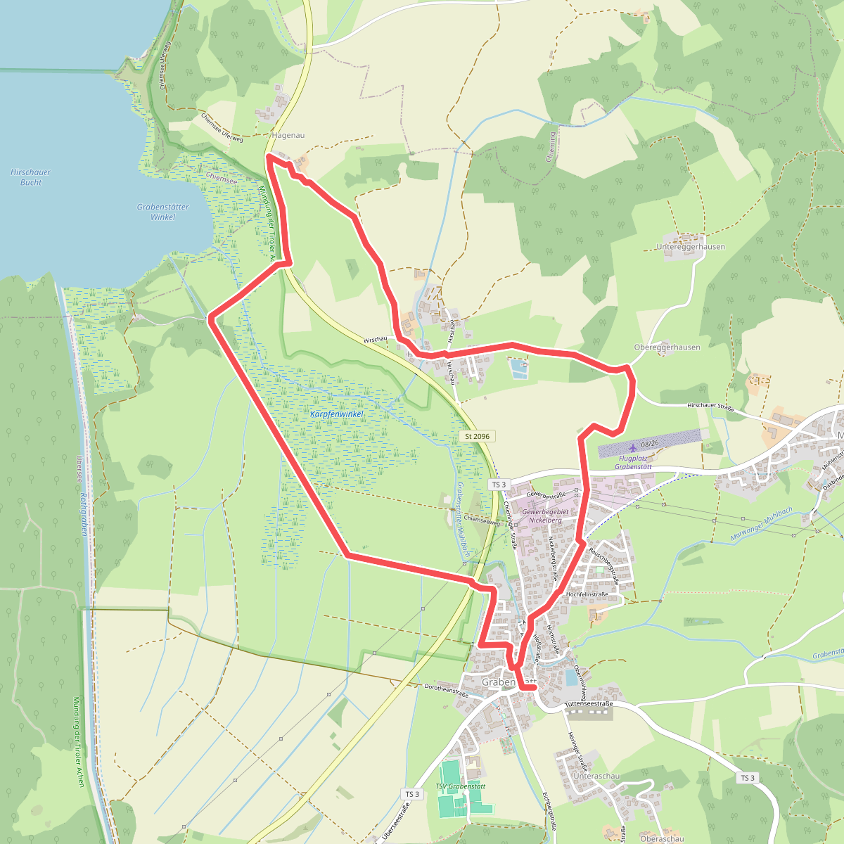 Wanderweg 35 - Rundweg Hirschau