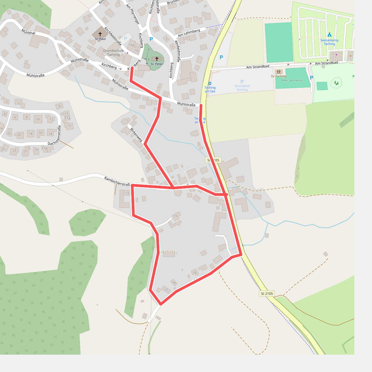 Kleiner Tierwanderweg
