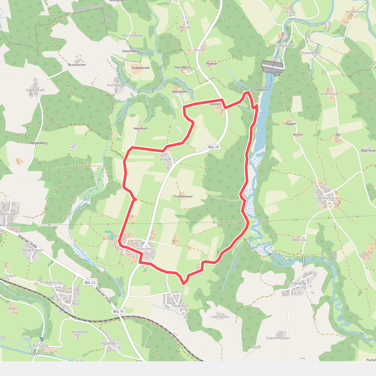 Lußer Stausee-Weg Nr. 13