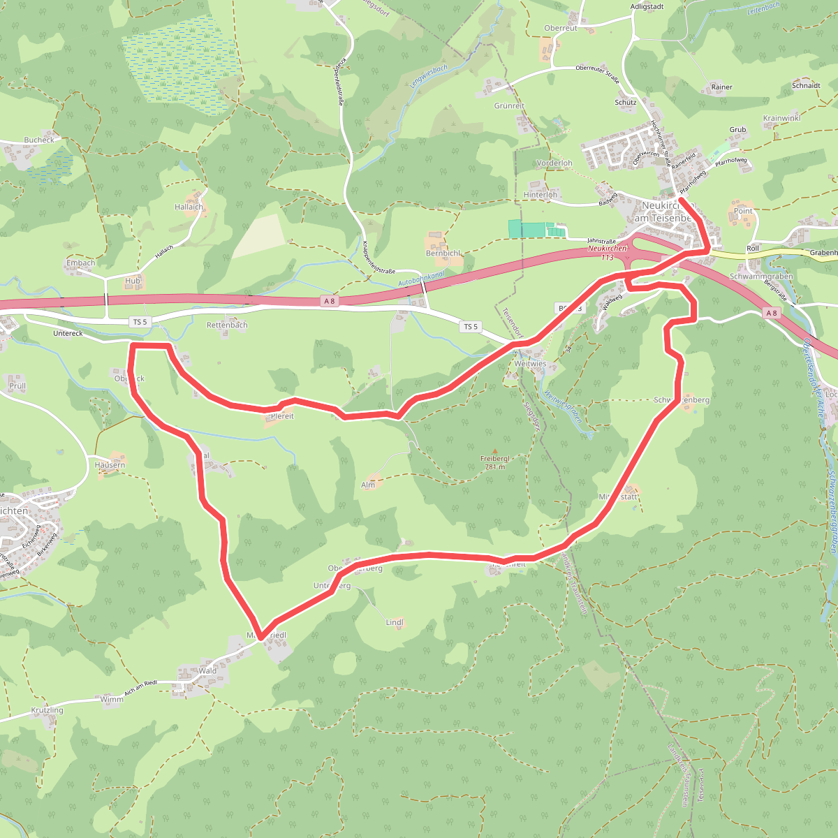 Schwarzenberg-Weg