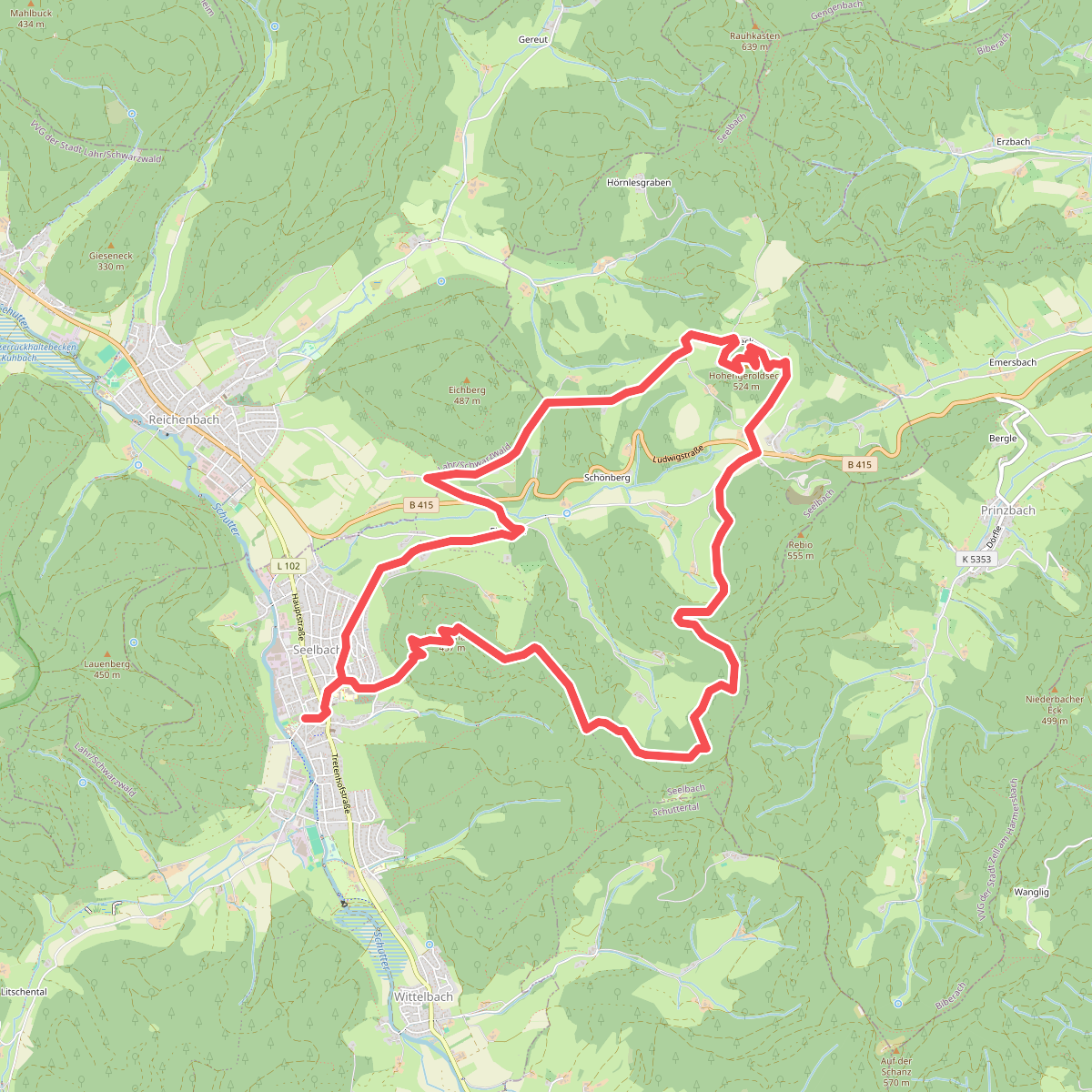 Sagenrundweg Geroldseck