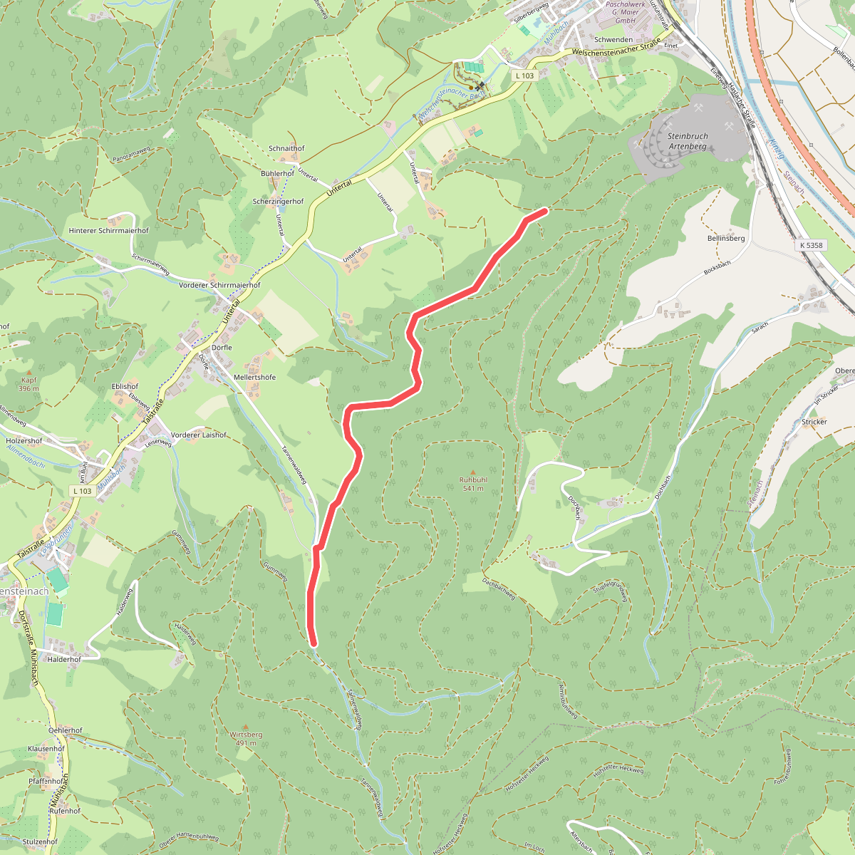 Artenberg - Tannenwaldhütte