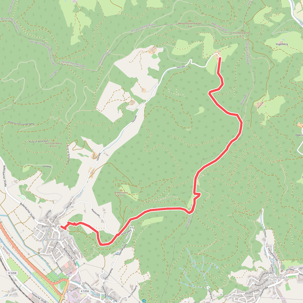 Rund um Bollenbach