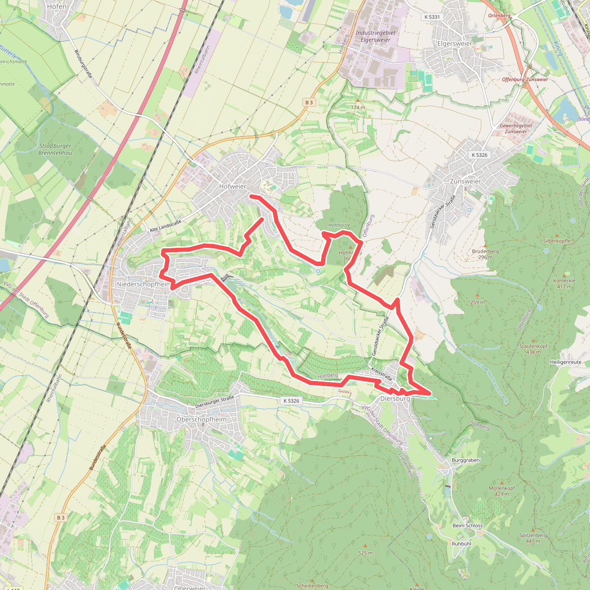 Hohberger Kirchturmwanderweg