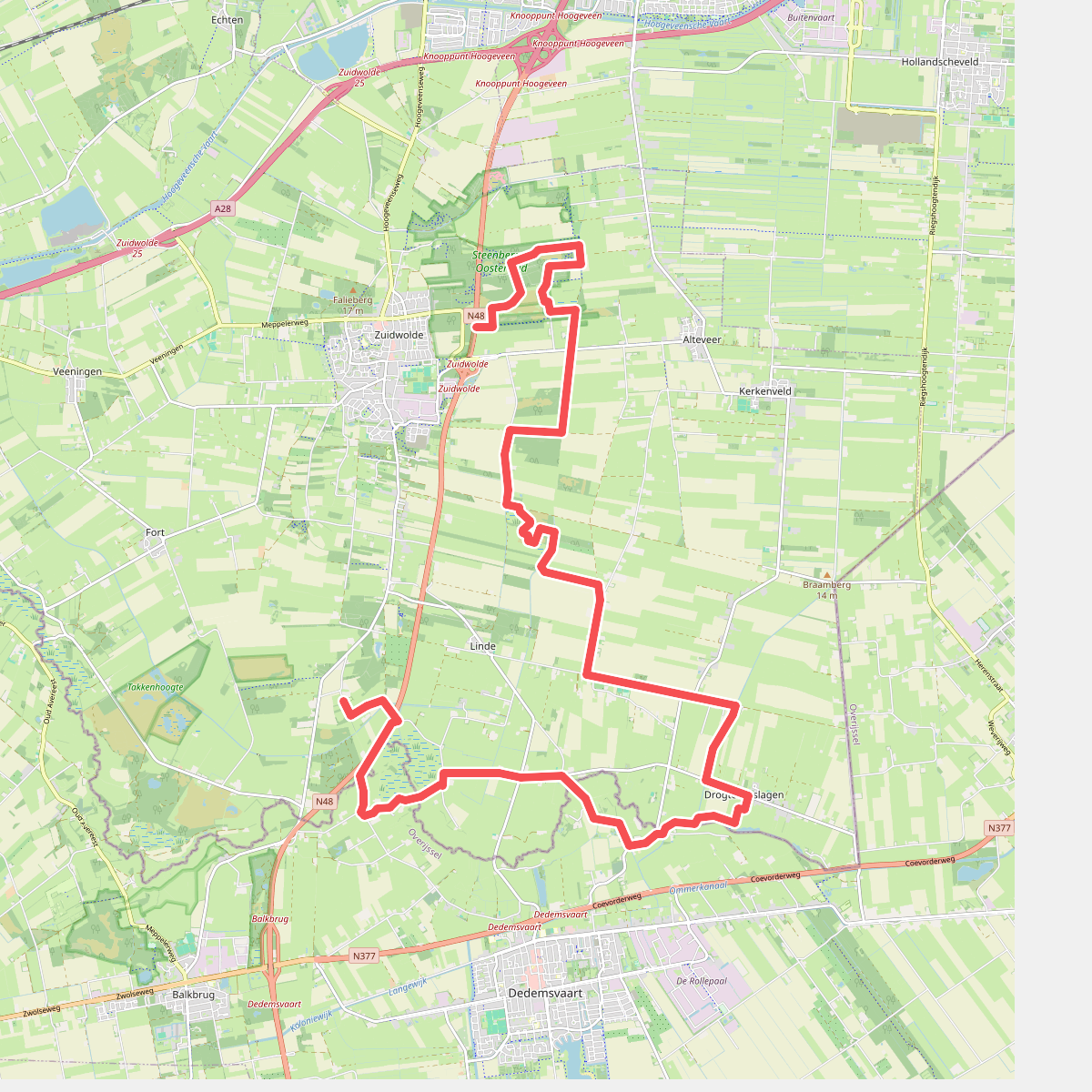 Nolde - Zuidwolde · Loop van Reest etappe 6