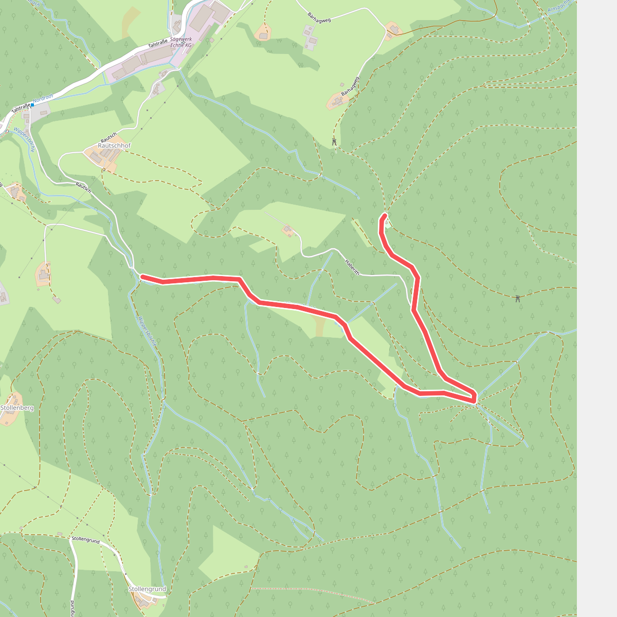 Rautschhütte - Wippersbach
