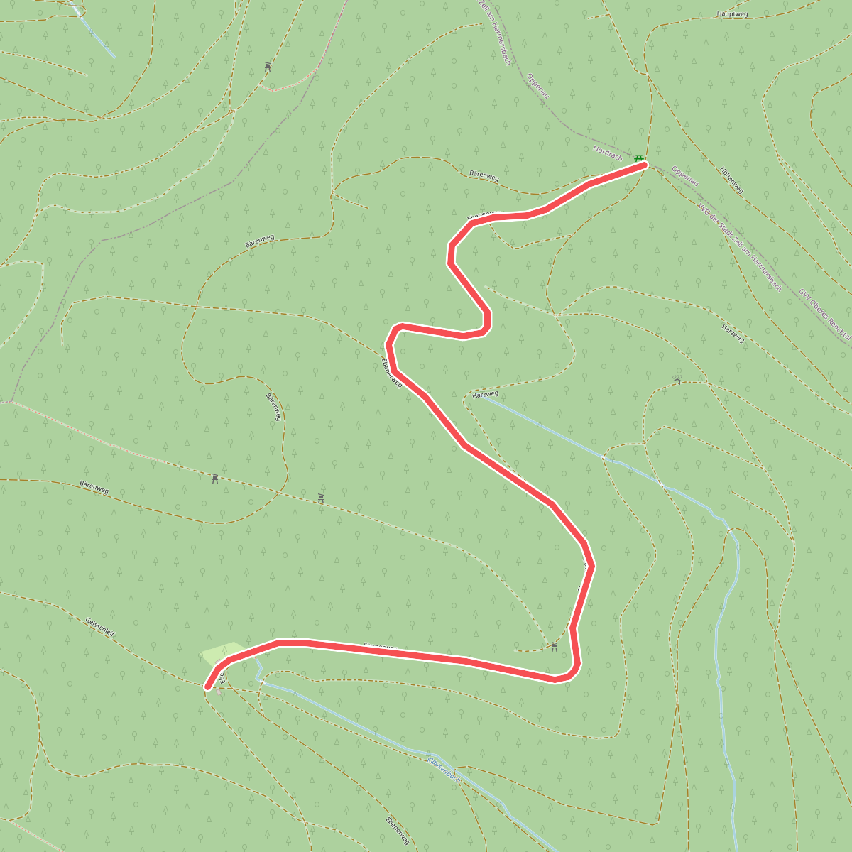 Hilseckhütte - Ramsbacher Holzplatz