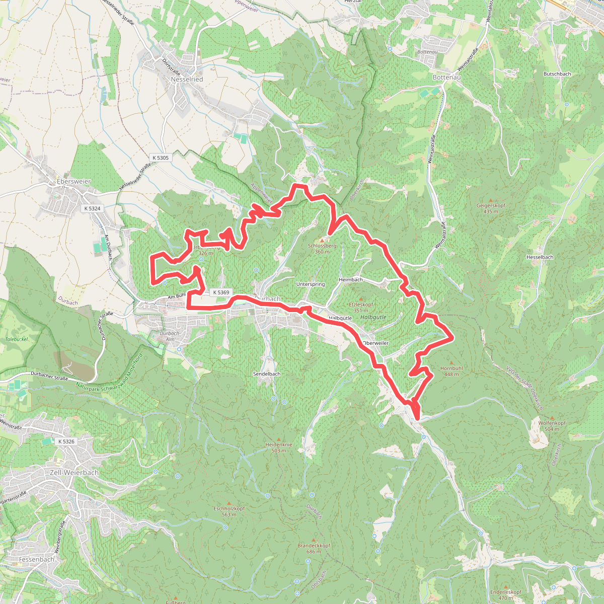 Genießerpfad - Durbacher Weinpanorama
