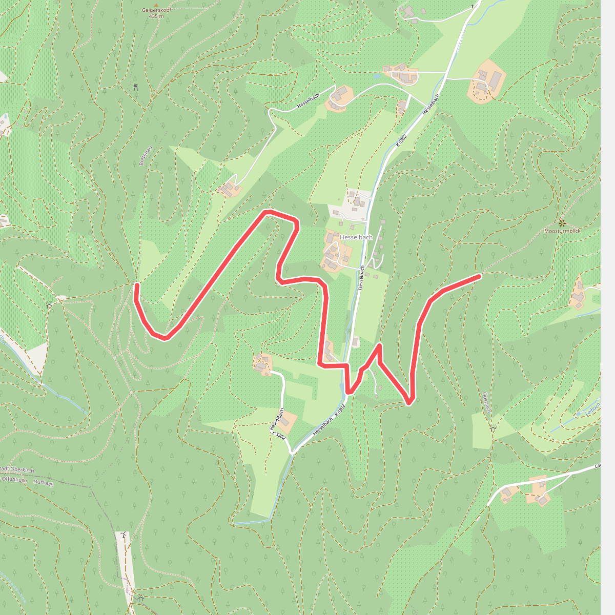 Laibacher Eck - Schafhof-Höhe