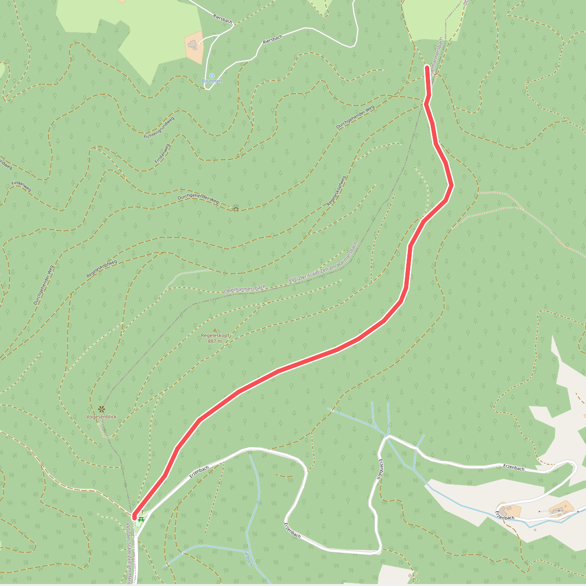Bei St. Gallus - Kreuzsattelhütte