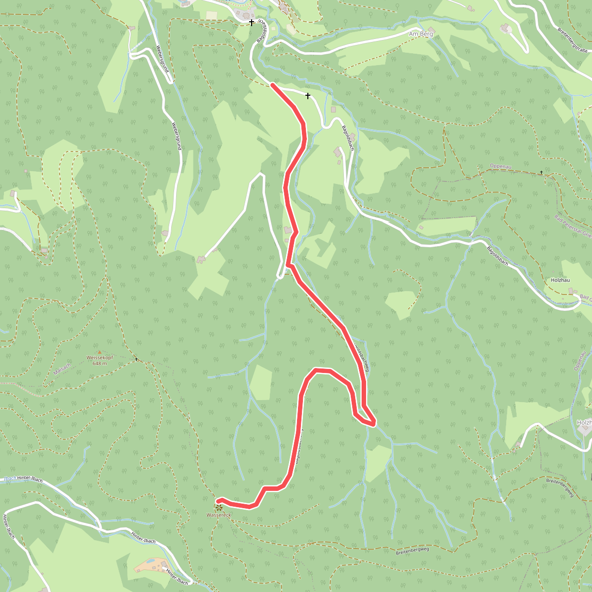 Bägoldsbach - Wassereck