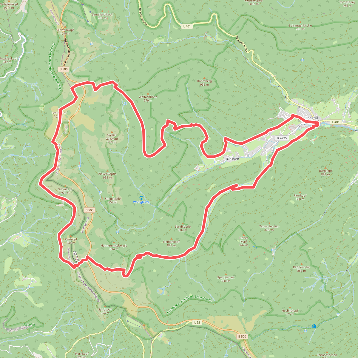 Baiersbronner Himmelsweg: Höhen-Tour