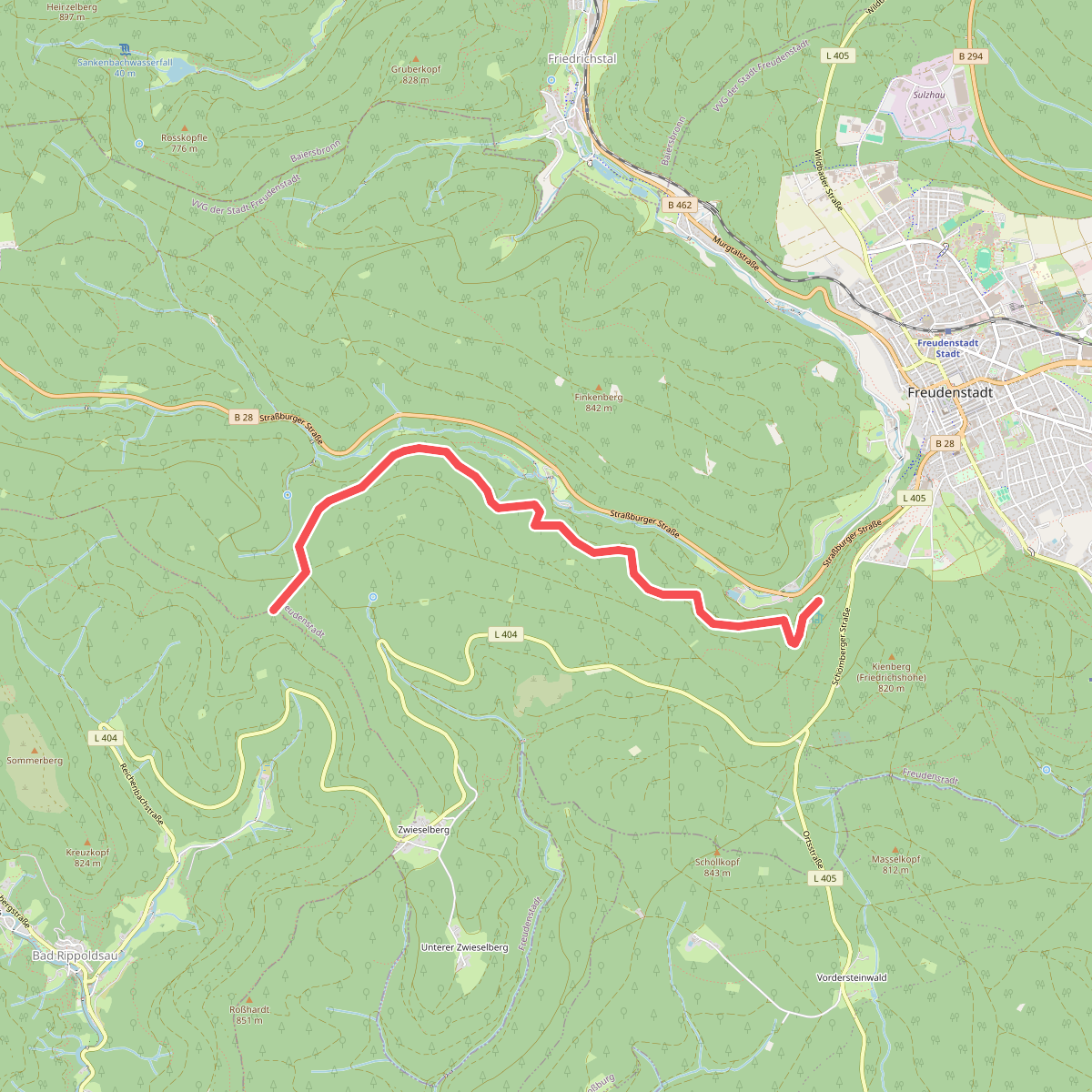 Grenzweg - Mittelweg