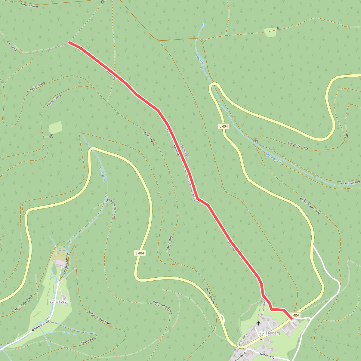 Zwieselberg Hirsch - Zwieselberger Eck