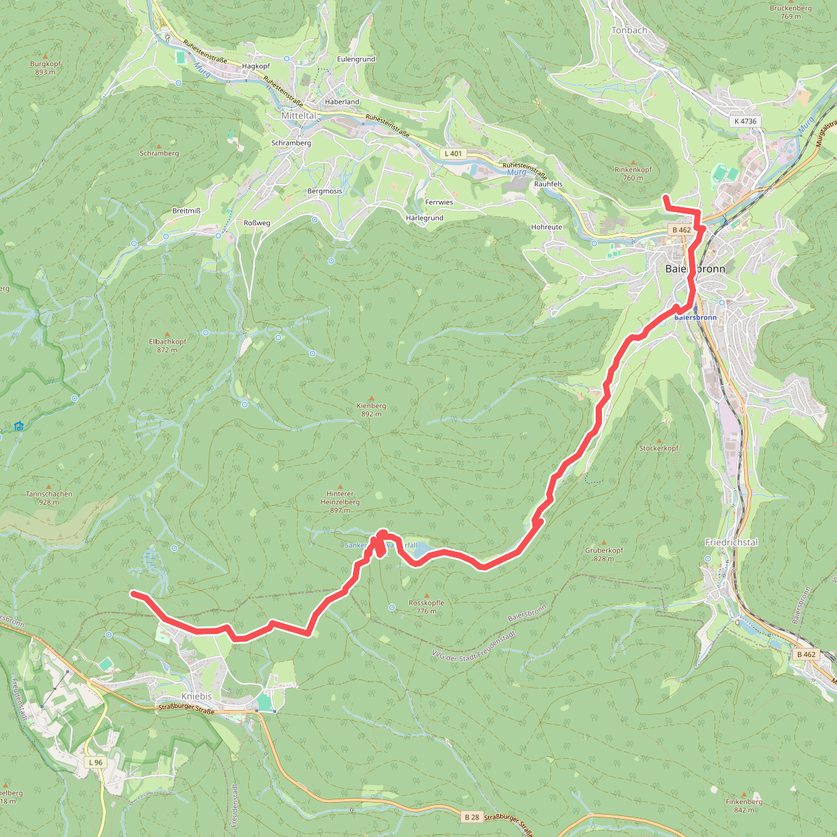 Baiersbronn - Kniebis