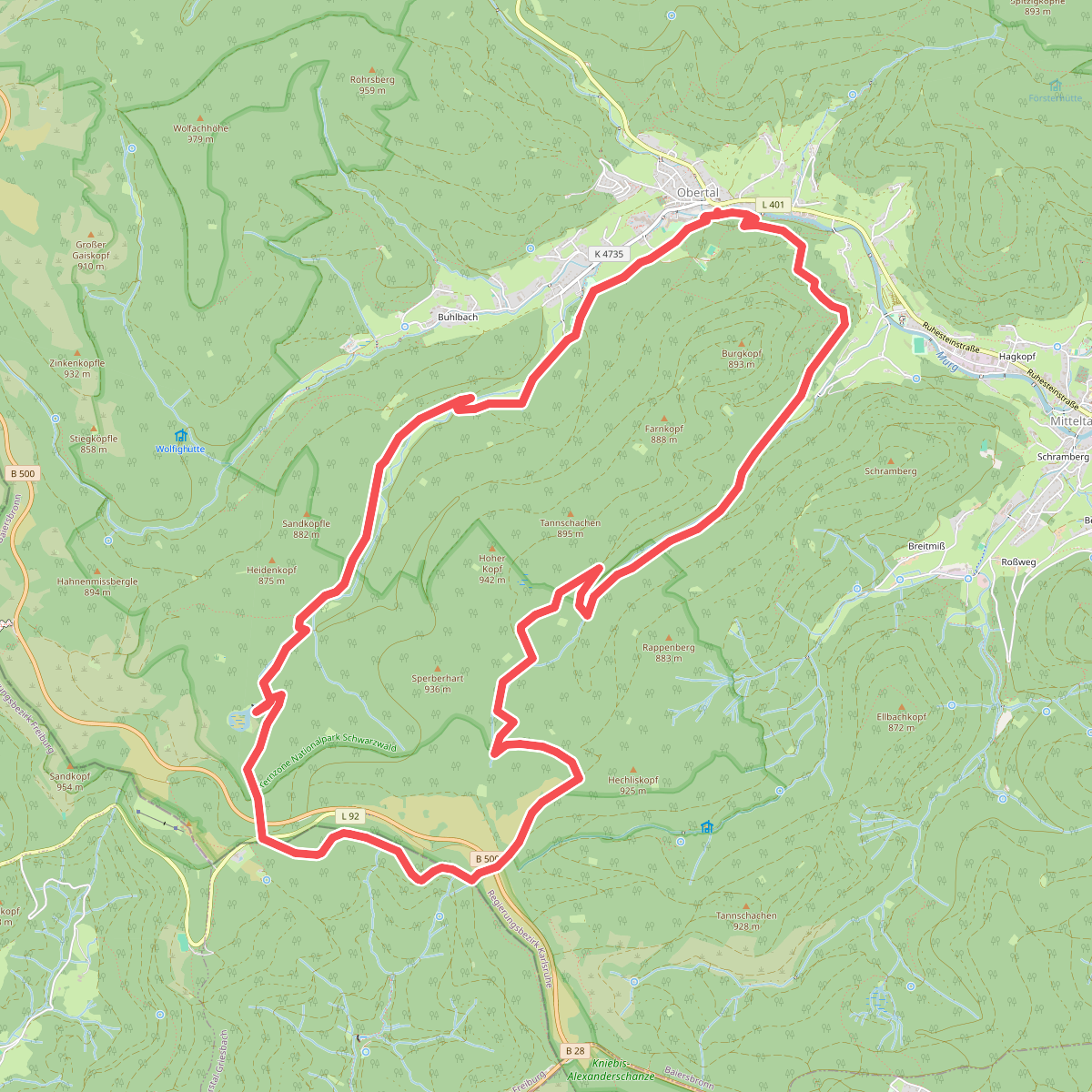 Baiersbronner Himmelsweg: Genießer-Tour