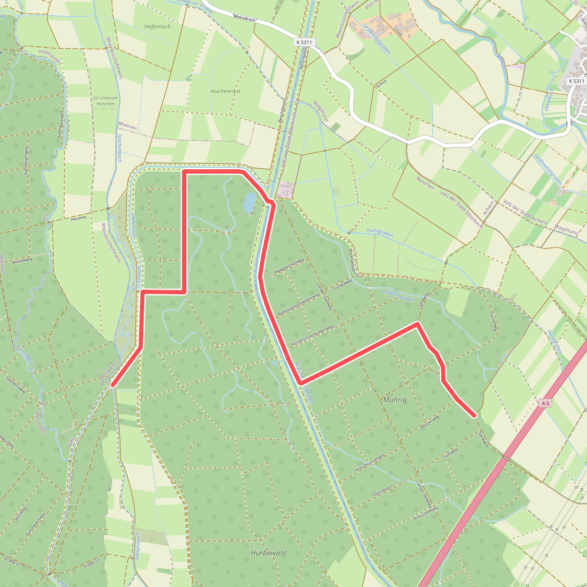 Am Dücker - Förstel