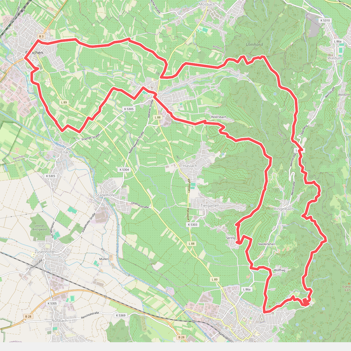 Grimmelshausen-Rundweg