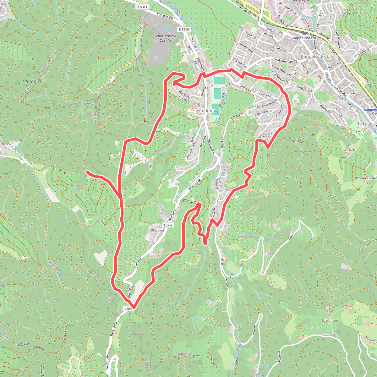Sagenrundweg Kutzenstein