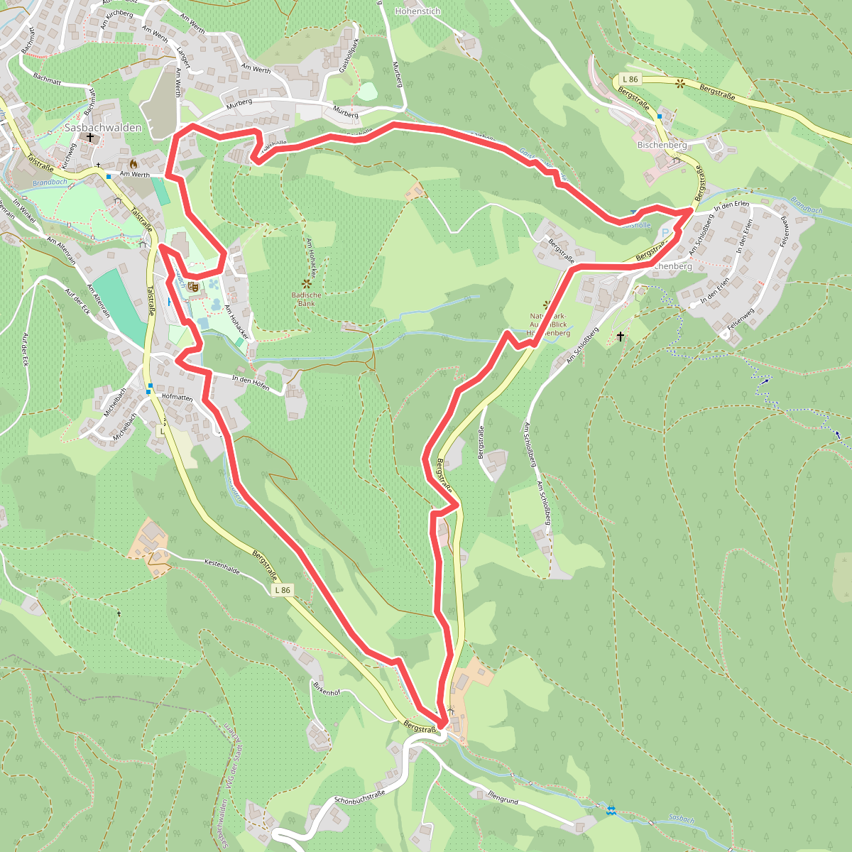 Augenblickrunde Sasbachwalden Hörchenberg