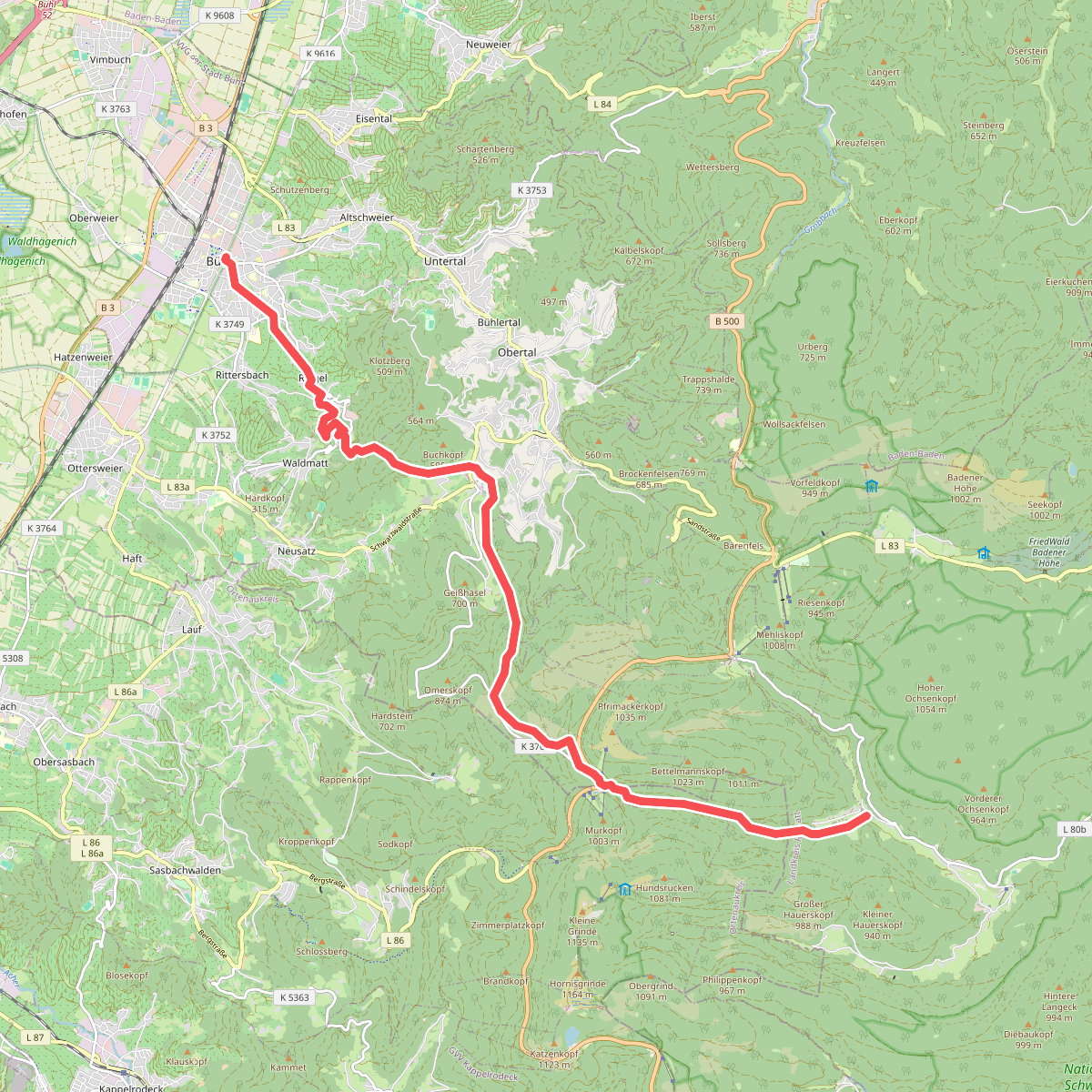 Bühl - Hundsbach