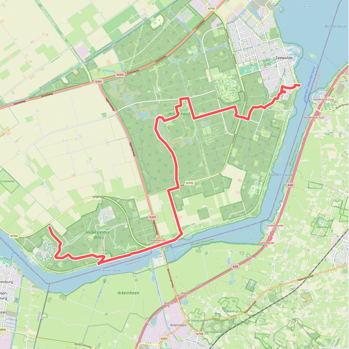 Eemhof - Zeewolde · Wandelroute van A tot Z etappe 4